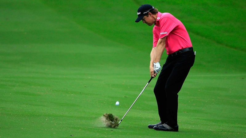 Bryce Molder on the 18th hole