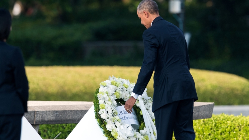 Barack Obama - 'We come to ponder the terrible force unleashed in a not-so-distant past'