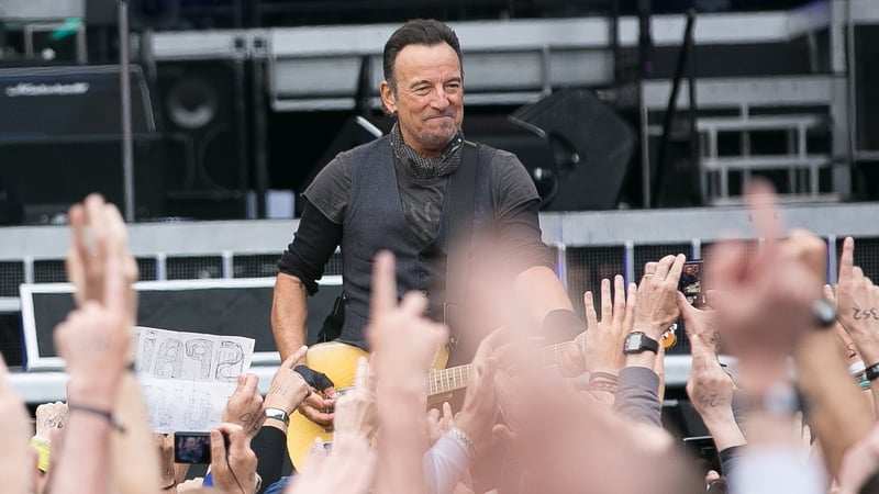 Bruce rocking Croker last June