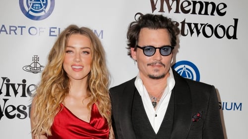 Amber Heard and Johnny Depp