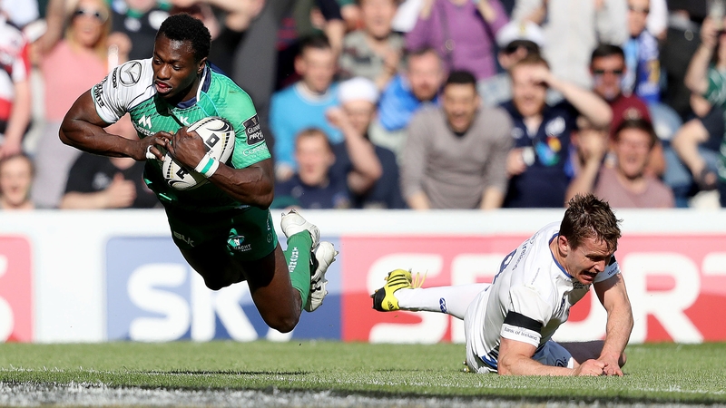 Niyi Adeolokun has risen through the ranks to become part of the Connacht squad