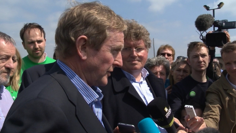 Enda Kenny said that Ireland's wish is that Britain will remain in the EU