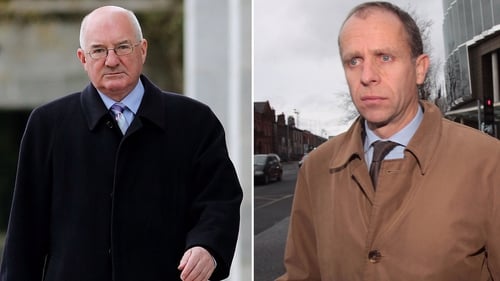Willie McAteer (L) and John Bowe were found guilty of conspiracy to defraud