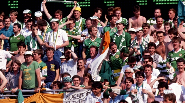 1988 - Thousands of Irish descended on Stuttgart for the opening game