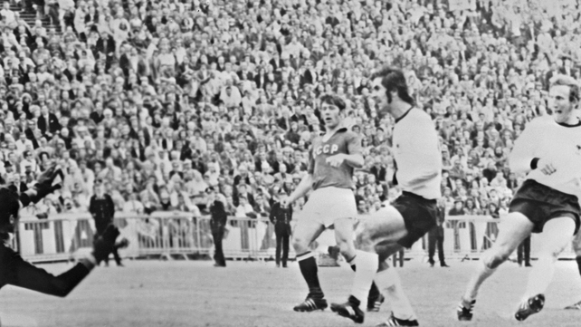 1972 - Martin Wimmer was among the goals for West Germany as they were crowned European champions for the first time - defeating the Soviets 3-0 in the decider