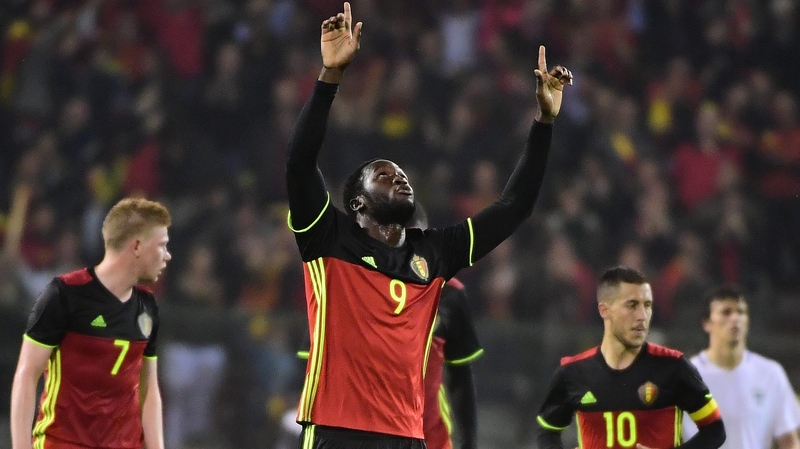 Romelu Lukaku netted for Belgium