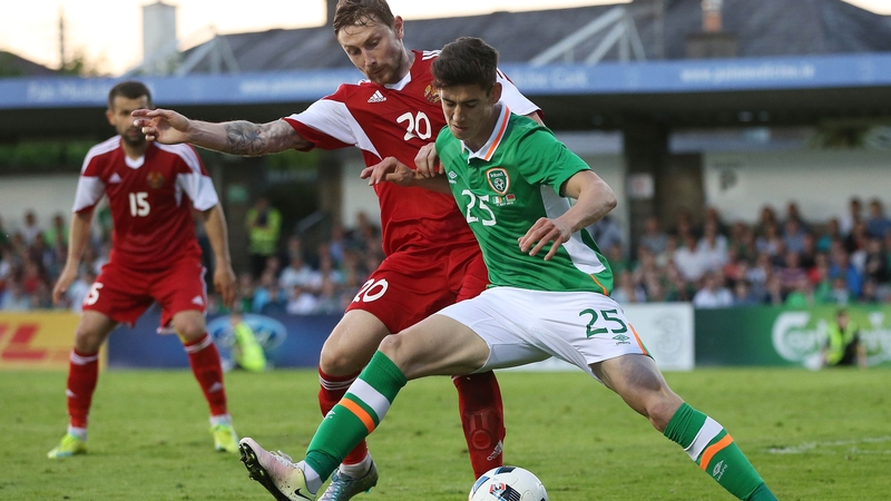 Callum O'Dowda made his Ireland debut against Belarus