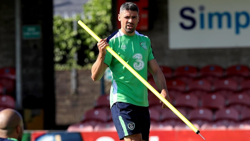 Jonathan Walters sat out training this moring