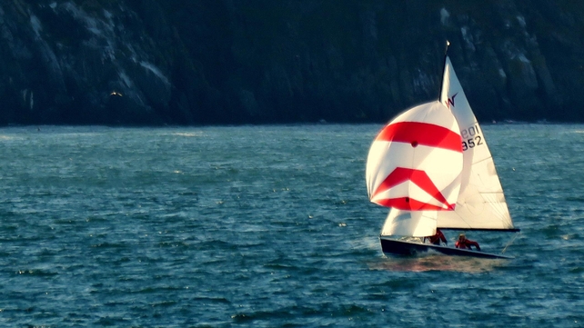 A yacht near Greystones, Co Wicklow (Brian Keeley)