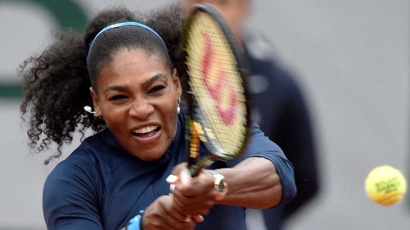 Serena Williams survived a nervy quarter-final