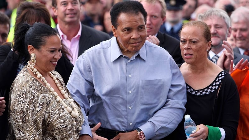 Muhammad Ali visiting Clare back in 2009