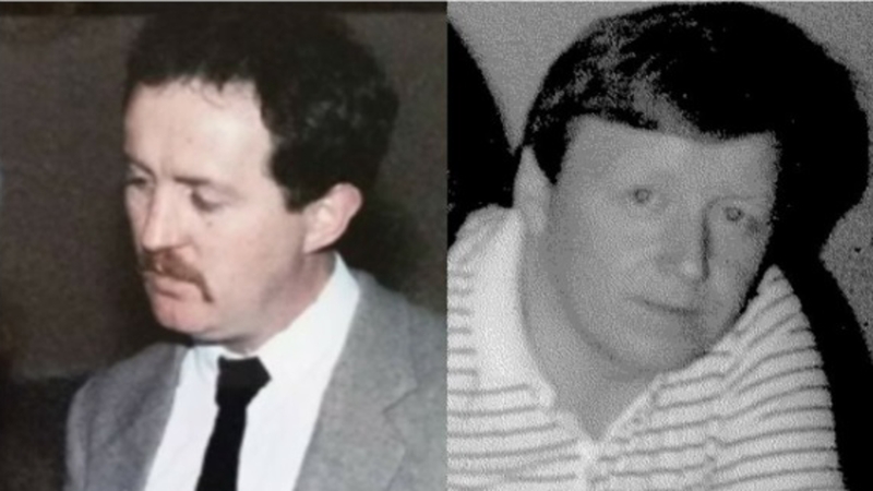 John Benedict Devine (L) was killed in 1989 and John Joseph Gerard O'Hara (R) was killed in 1991