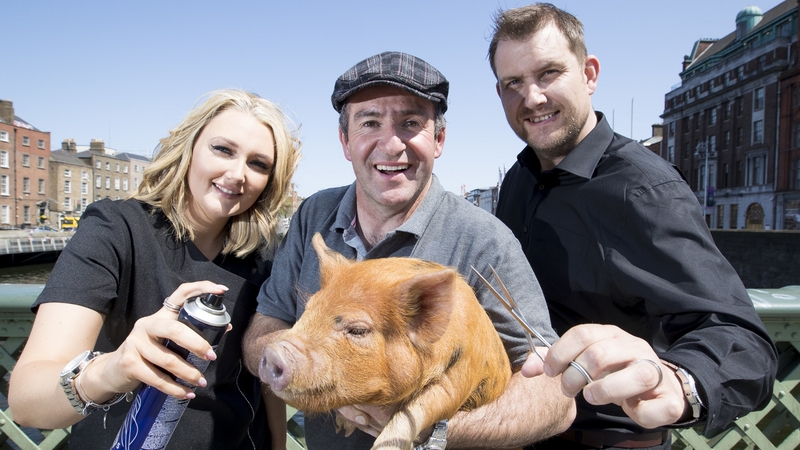 Claire Reddin, Maurice Walsh and Nick Reddin