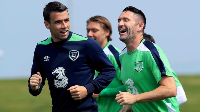 Keane was a welcome addition to the session in Abbotstown