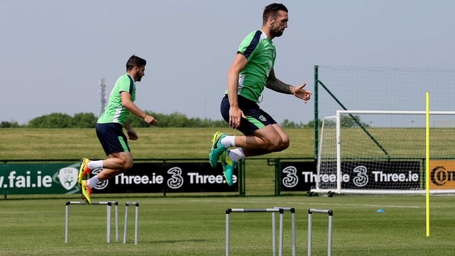 Shane Duffy will be hoping to jump into the team to face Sweden in 13 June