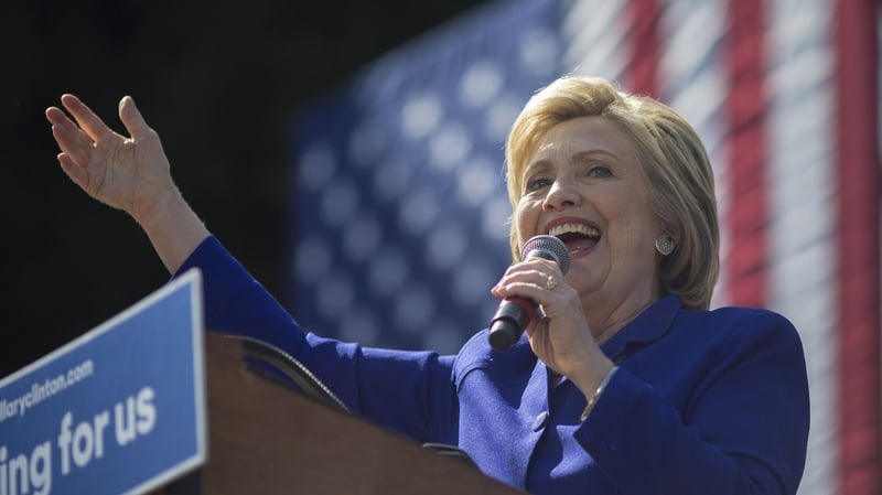 Hillary Clinton would be the first woman to ever be the presidential candidate of a major political party