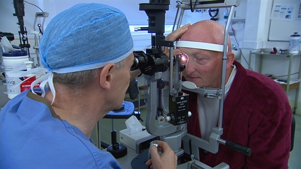 Patrick Godfrey from Co Tipperary underwent the hour-long procedure