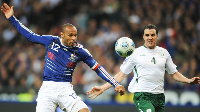 Thierry Henry's handball assist ended Ireland's hopes of qualifying for World Cup 2010
