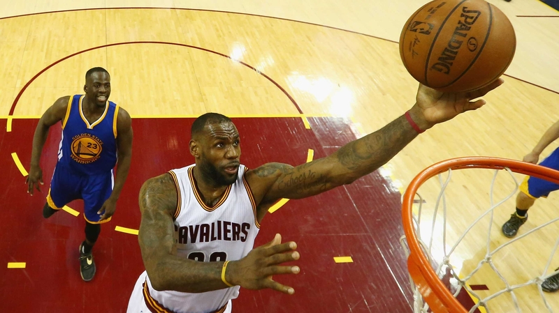 LeBron James led the way with 32 points