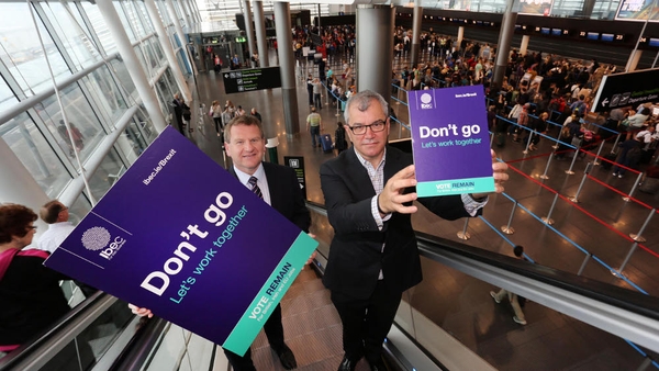 Ibec had campaigned for the UK to remain in the European Union