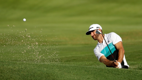 A bogey on the last in Memphis cost Dustin Johnson a share of the lead after the first round