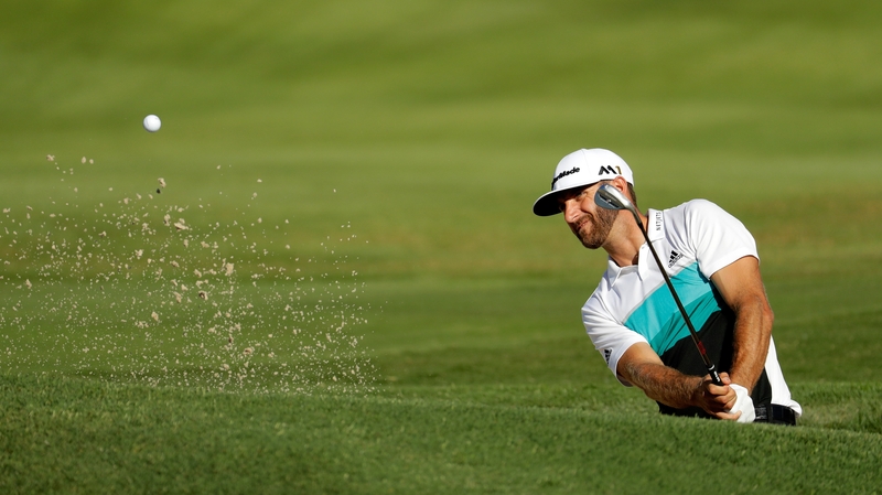 A bogey on the last in Memphis cost Dustin Johnson a share of the lead after the first round