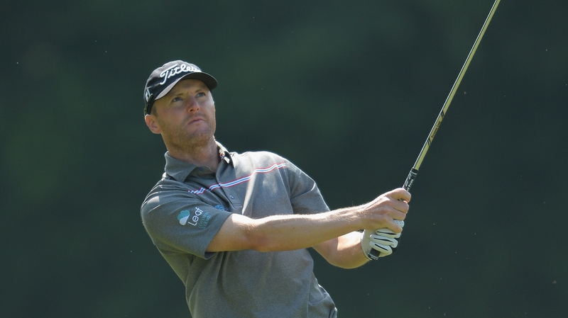 Michael Hoey is six shots off the lead in Atzenbrugg