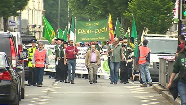 Memorial takes place in Welsh village for 1916 prisoners
