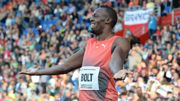 Usain Bolt has been sidelined with a hamstring injury