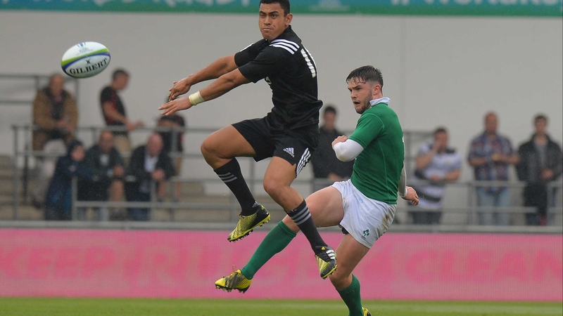 Bill Johnston in action against the 'Baby Blacks'