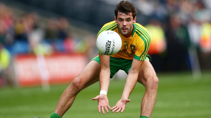 Odhran Mac Niallais bagged two goals to fire Donegal through
