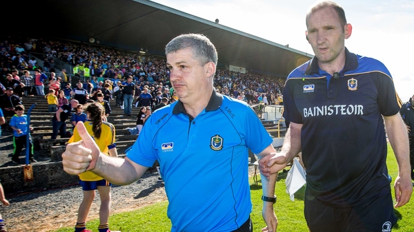 McStay pictured with former Roscommon joint-manager Fergie O'Donnell earlier this year