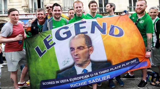 The Irish flag game has always been strong, with this one dedicated to a certain RTÉ pundit