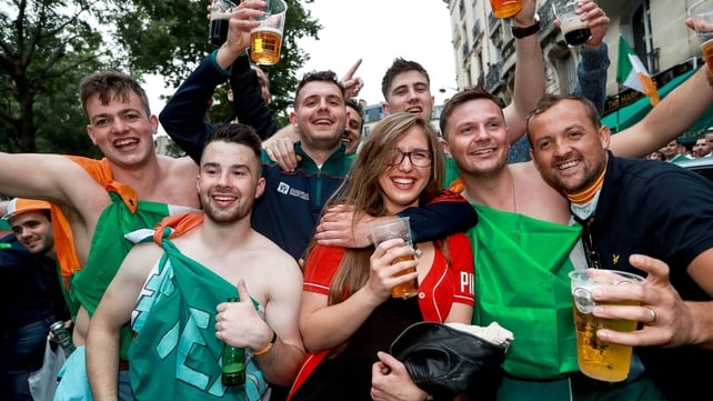 We're not sure this young lady was quite expecting to be joining the celebrations