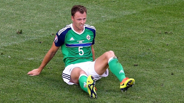 A dejected Jonny Evans reflects on defeat