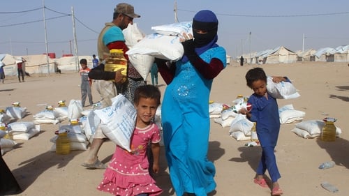60,000 people have been forced from their homes in the area over the past month