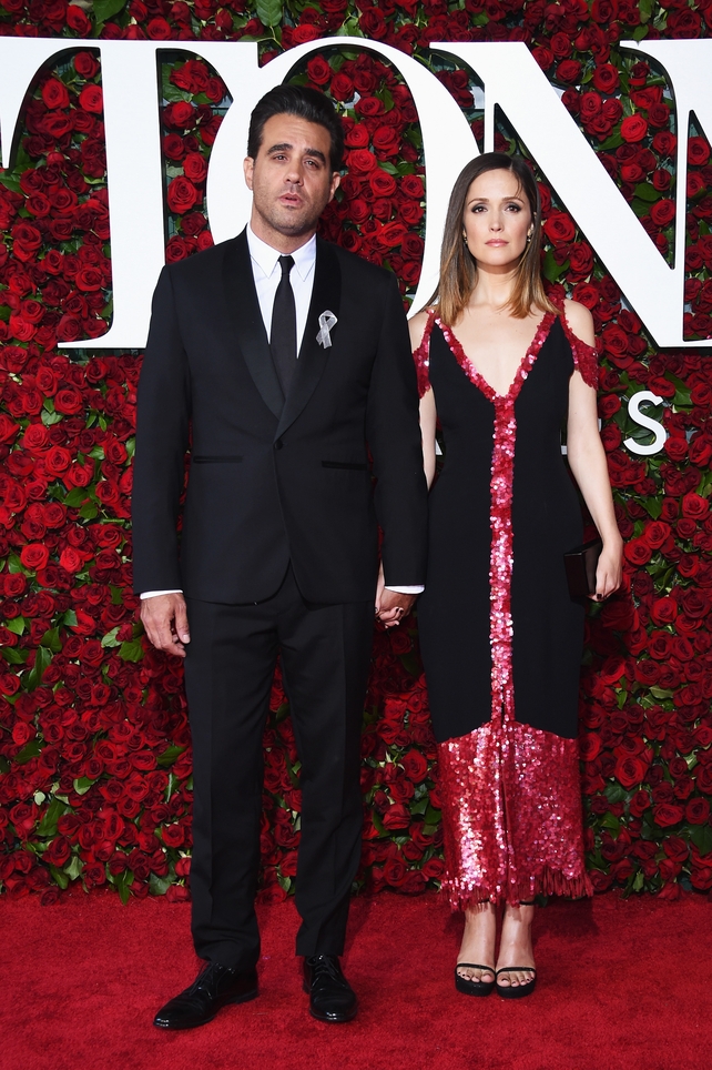 Bobby Cannavale (L) and Rose Byrne