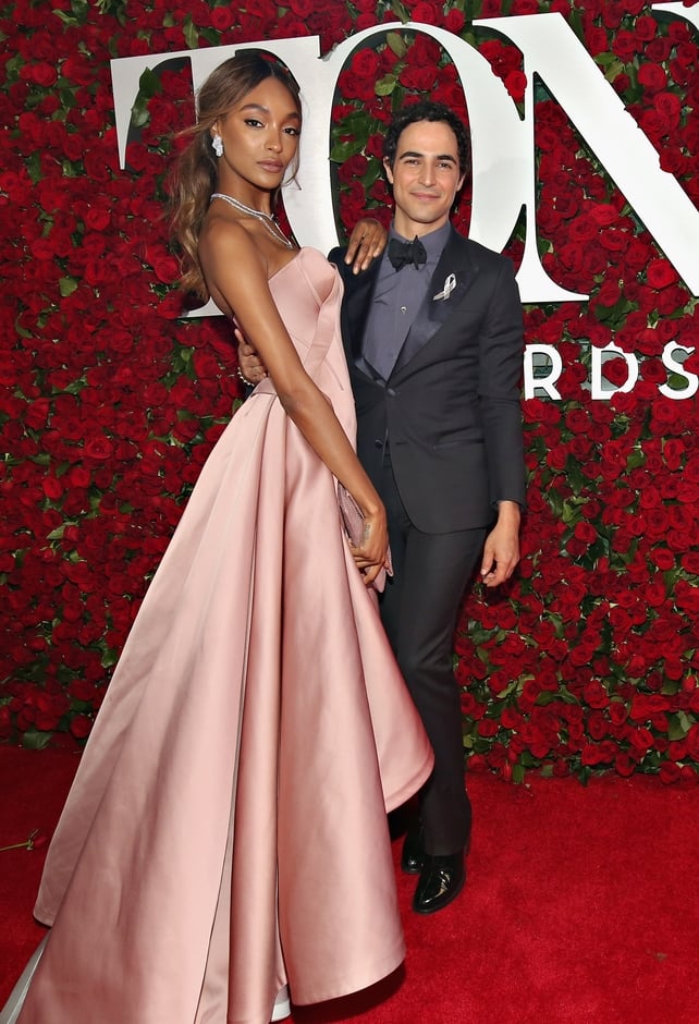 Jourdan Dunn and fashion designer Zac Posen