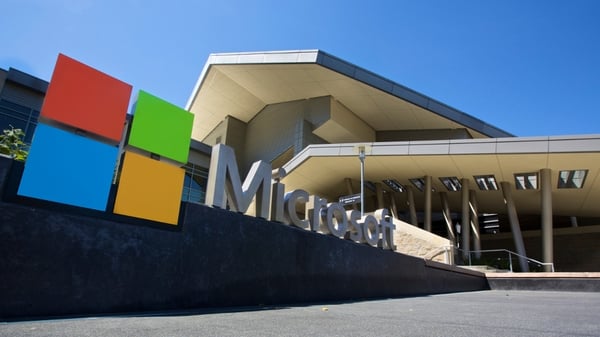 Microsoft shares have broken past a level hit in 1999 at the peak of the tech stock bubble