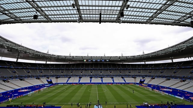 The magnificent Stade de France was pristine ahead of the Group E opener.