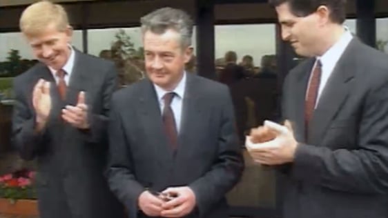 Des O'Malley Opens Dell Raheen Plant (1991)
