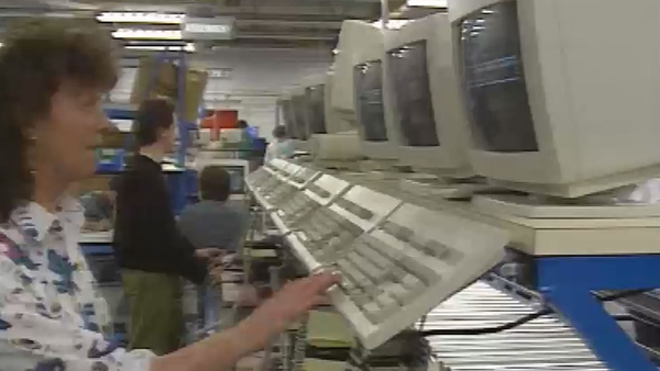 RTÉ Archives: Dell comes to Limerick, 1991