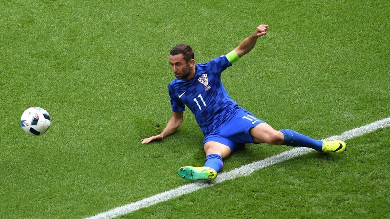 Darijo Srna was a towering figure in his side's win over Turkey