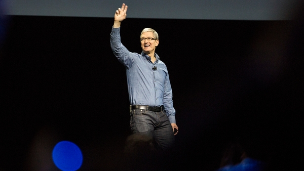 Apple chief executive Tim Cook opened the keynote at the WWDC conference in San Francisco