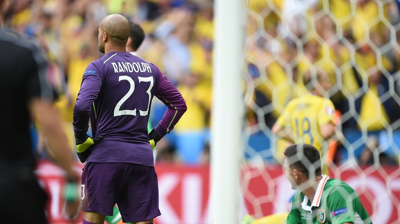 Ciaran Clark could not prevent a cross from entering the Irish net