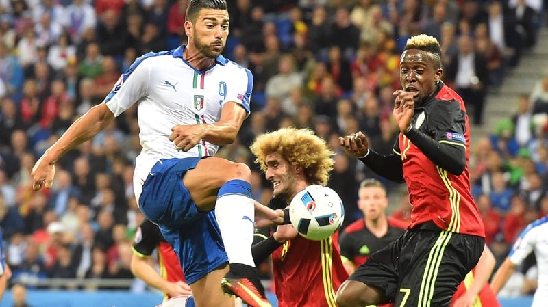 Graziano Pelle wrapped things up with an injury-time goal for Italy