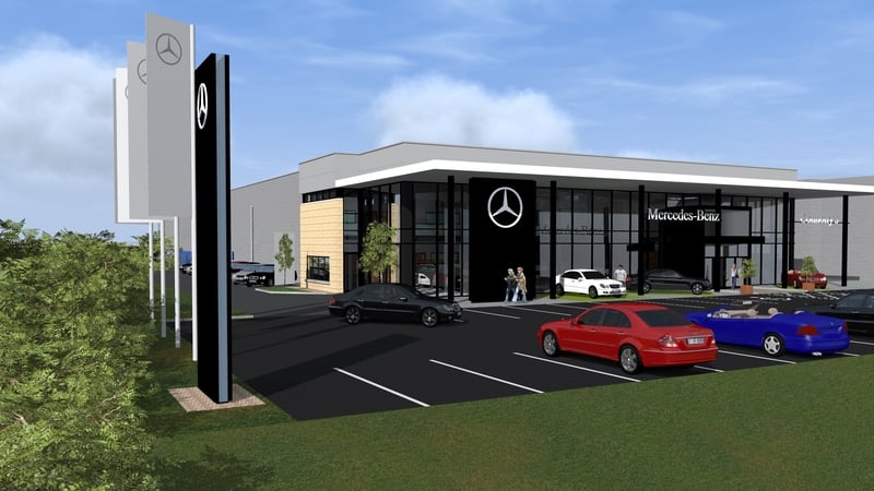 The 20,000 sq ft state-of-the-art dealership, developed by Connolly’s Motor Group, is based in a building that had been standing vacant since the recession