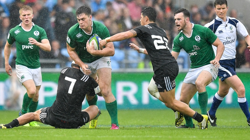 The U-20s were the first Irish men’s side to beat New Zealand in any age-group