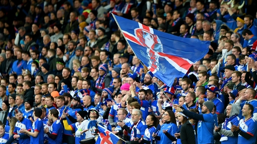 Iceland fans are hoping their side can produce a big upset against Portugal