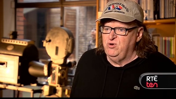 Michael Moore urges Irish to use humour on Trump